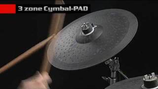 DTX950K/900K 03_Cymbals &amp; Kick Pad 