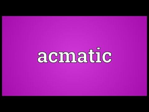 Header of acmatic
