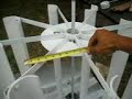 pvc vertical wind turbine pvc vertical wind turbine