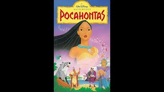 Opening And Closing To Pocahontas Bootleg Vhs 1996