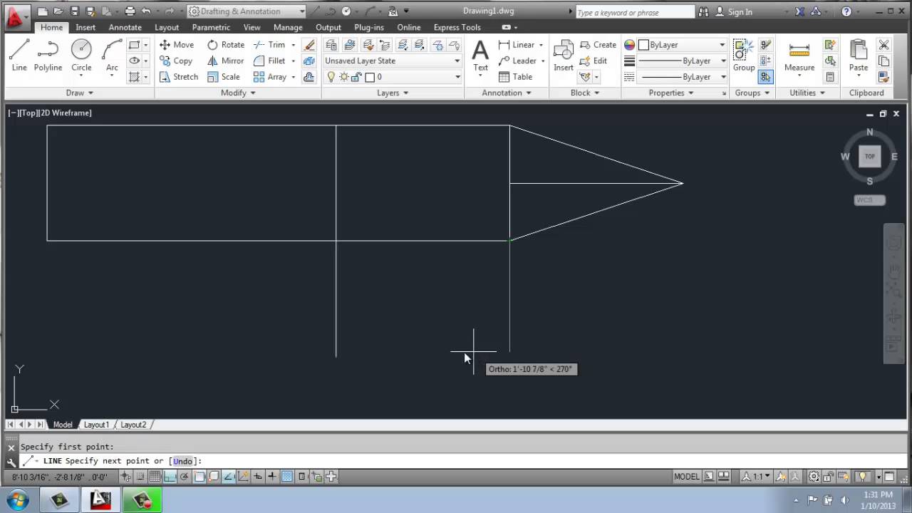 Фаска в AutoCAD (автокад) 19 Фаска в AutoCAD (автокад) 5