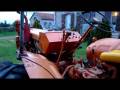 Vieux tracteur agricole
