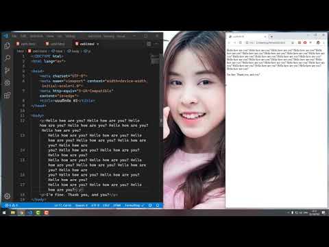 05 - การจัด layout เบื้องต้น ด้วย p / span /div ::: html เบื้องต้น (5/6)