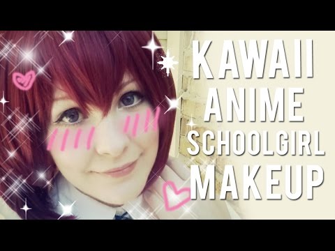 Almay Makeup on Spanish Anime Schoolgirl Makeup Tutorial Anime Schoolgirl Makeup