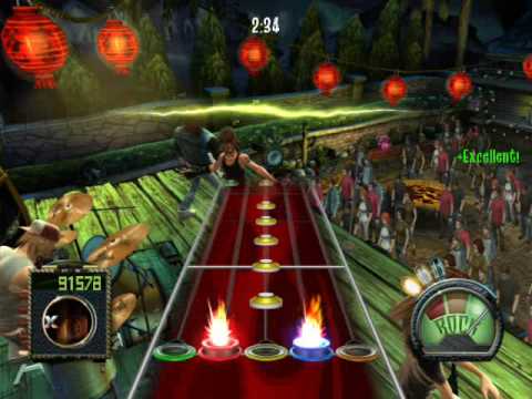 first time playing shout 2000 by disturbed 98%