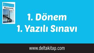 Matematik 10.Sınıf - 1.Dönem 1.Yazılı Sınavı Çözümleri
