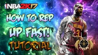 Nba2K17 My Park How To Rep Up Fast Tutorial