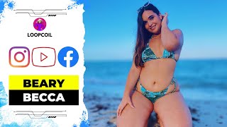 Beary Becca | American Plus Size Curvy Model | Instagram Influencer | Bio Wiki F