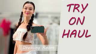 Dressing Room Try On * See Through / Transparent Clothing Haul