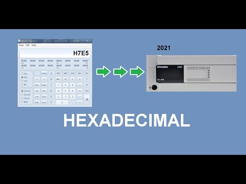 PLC MITSUBISHI Cho người mới bắt đầu:HEXADECIMAL