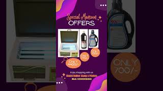 Mansoon Offer For Rubber Stamp Polymer Machine And Trodat & Colop Polymer
