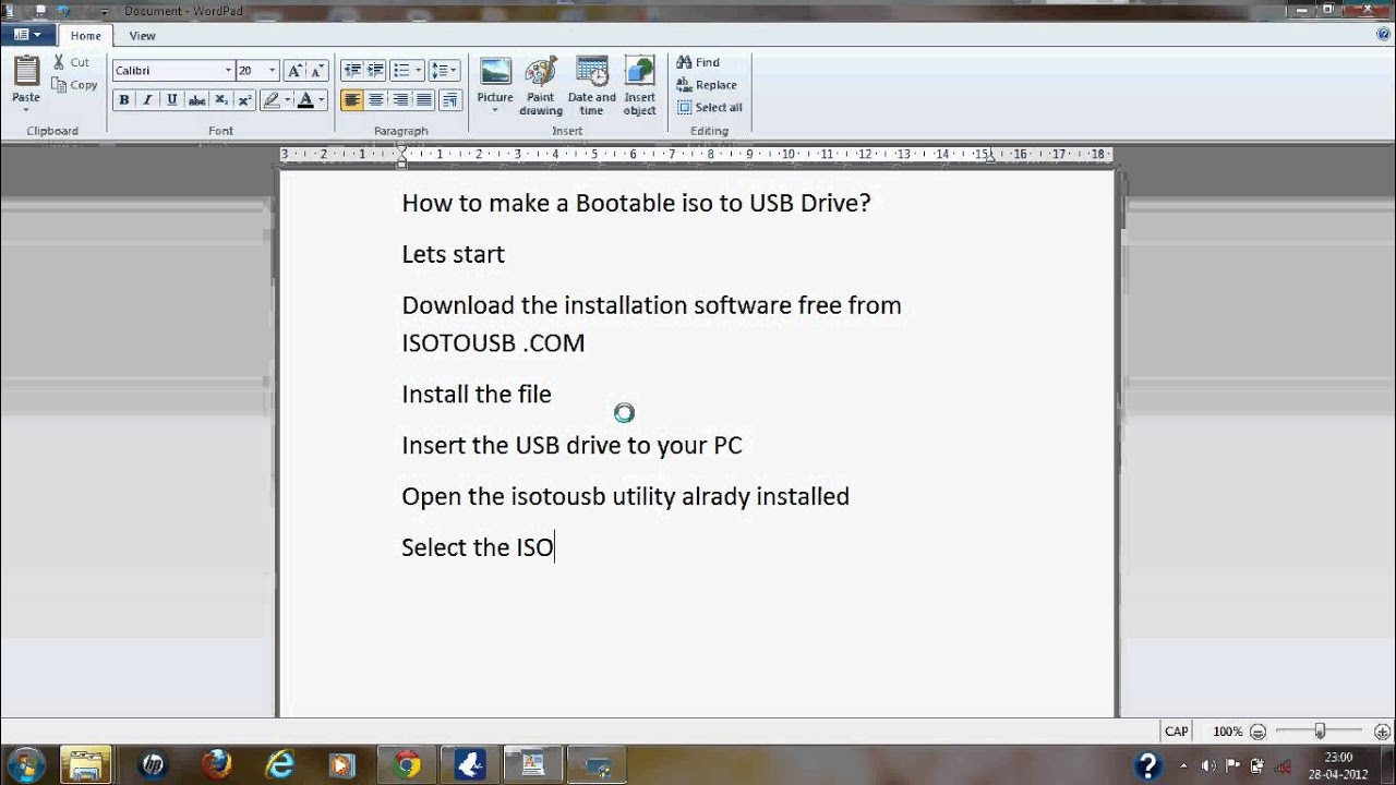 free download iso to usb bootable software