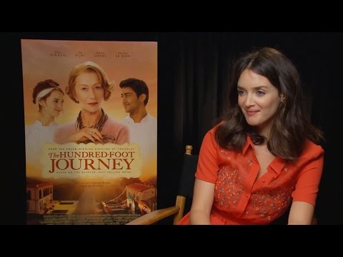 Charlotte Le Bon - The Hundred-Foot Journey Interview HD