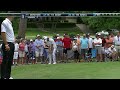 Aaron Baddeley's slick chip in for birdie at Crowne Plaza