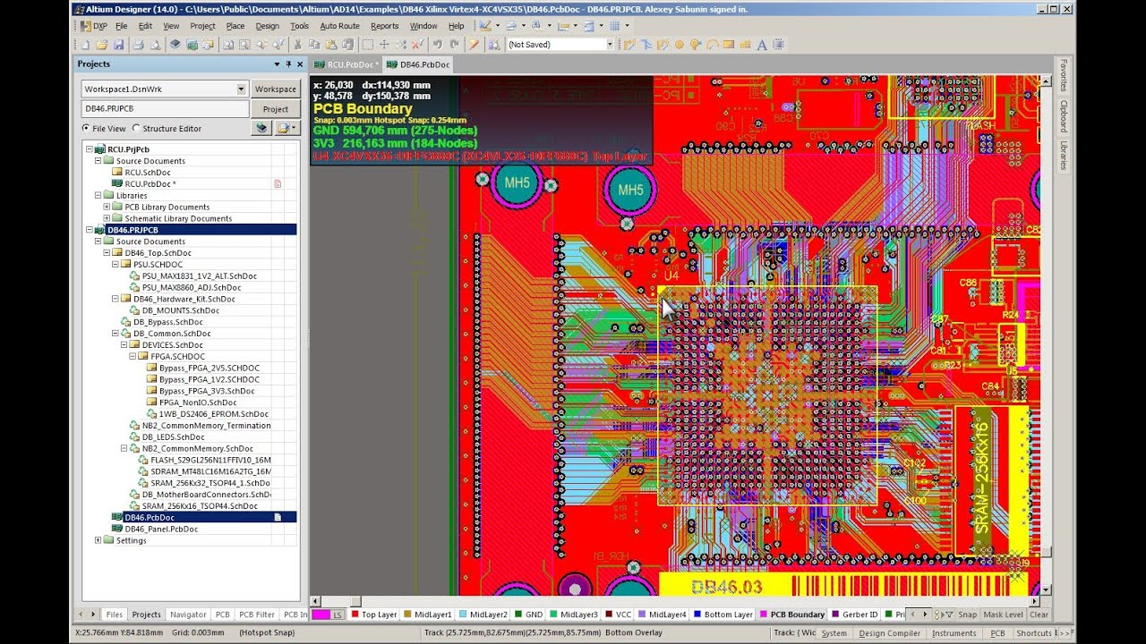 Как сделать плату в altium designer 286