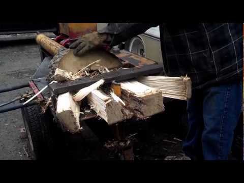 DIY Log Splitter