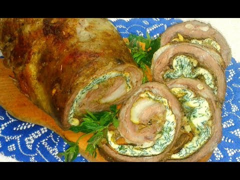 Рулет из мяса свинины в домашних условиях