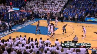 Memphis Grizzlies vs Oklahoma City Thunder Game 2 | April 21, 2014 | NBA Playoffs 2014