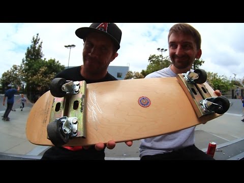 CASTER WHEEL SKATEBOARD! | YOU MAKE IT WE SKATE IT EP 12