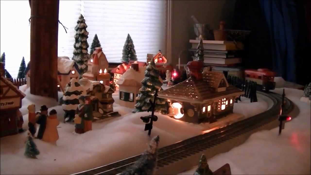 My O scale Christmas train layout 2012 with the Polar Express and my 