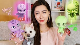 Nooroo & Wayzz Plushies Miraculous Ladybug Review