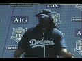 Title:manny being manny Description:manny is happy hes a dodger now and its a funny vid