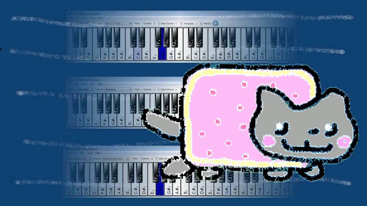 nyan cat piano sheet music pdf