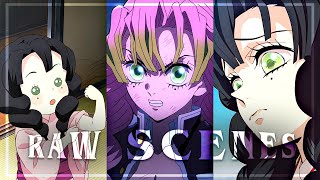 Mitsuri Kanroji Raw Scenes Demon Slayer S3Ep10