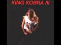 KING KOBRA - Redline