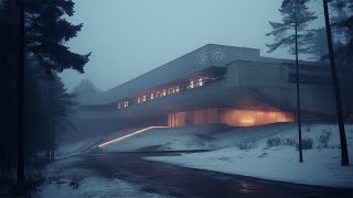 SCP: Research Center - 3 Hour SCP Ambient with Blizzard Sounds (Relaxing Music -