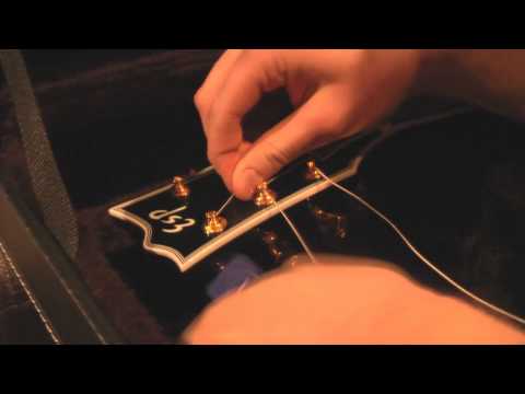 How to change strings with Gotoh Magnum Tuners