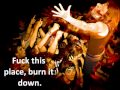 Walls of Jericho- The American Dream(lyrics)