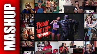 FRIDAY THE 13TH: THE GAME Gameplay Reactions Mashup