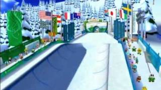 Mario & Sonic At The Olympic Winter Games - Festival Singles Mode Playthrough Part 12