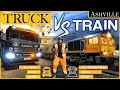 I Race a TRAIN for 80 Miles in my TRUCK, to Prove a Point!