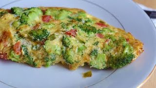 Broccoli Omelette Broccoli Omelette