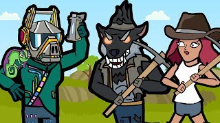 Original Fortnite Animation | Stream Sniping DJ Llama | The Squad