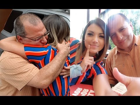 ME REENCUENTRO CON MĂ PADRE DESPUES DE 25 AĂOS / MĂ HERMANA NO LO CONOCĂA