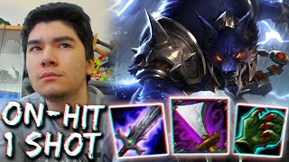 OLD SCHOOL WARWICK BUILD ! FULL ON-HIT DPS WARWICK JUNGLE !