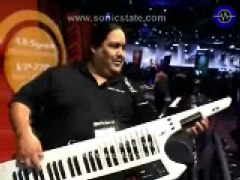 Roland AX-SYNTH keytar DEMO melhor que AX-7 e AX-1