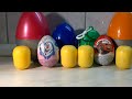 10 Surprise eggs unboxing.Cars Disney/Pixar,Frozen,Spongebob Squarepants,Rise of the Guardians