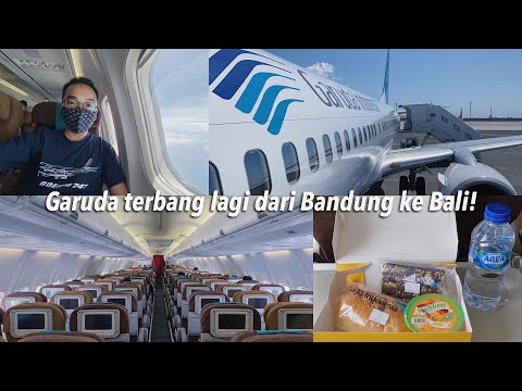 REVIEW Flight Garuda Indonesia Bandung - Denpasar, Bali (GA334)