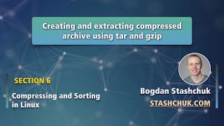 Linux Tutorial: 41 Creating And Extracting Compressed Archive Using Tar And Gzip