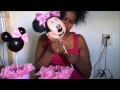 centro de mesa de minnie mouse