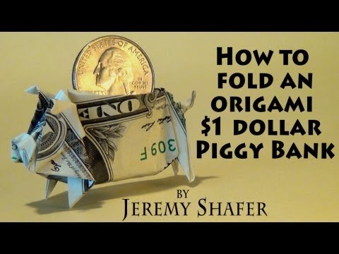 how to fold a new year fish how to fold dollar bill origami pig 紙幣摺紙豬教學 how to fold a new year fish how to fold dollar bill origami pig 紙幣摺紙豬教學