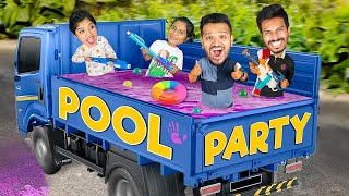 We Threw A Holi Party In A *MOVING TRUCK*!!!