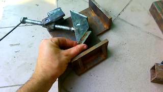 Homemade angle clamp