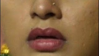 Versatile Actress Rachitha Mahalakshmi Meenachi Lips Closeup