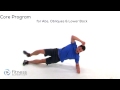 Brand New: 4 Week Core Program for Abs, Obliques and Lower Back Now Available
