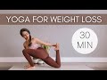 30 min Yoga for Weight Loss | Fat Burning Workout | At - Home